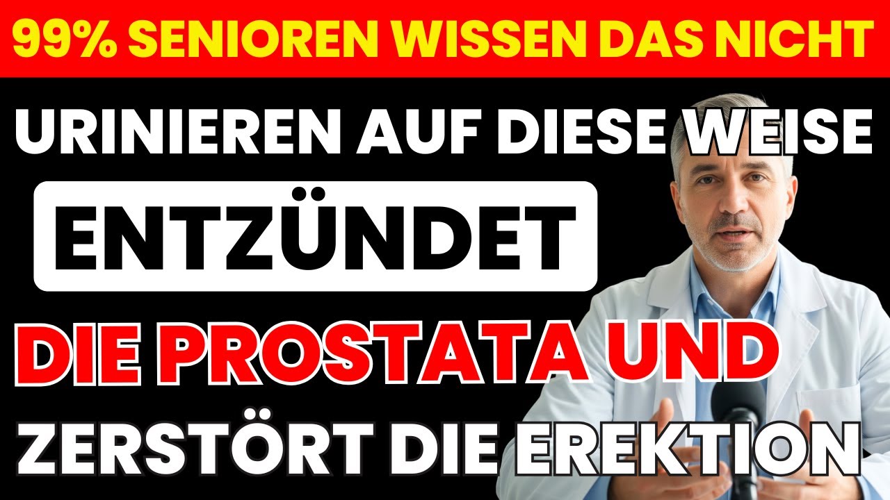 M&auml;nner &uuml;ber 60: Warum Sitzen beim Urinieren ges&uuml;nder ist &ndash; laut Urologe| Senioren Gesundheit