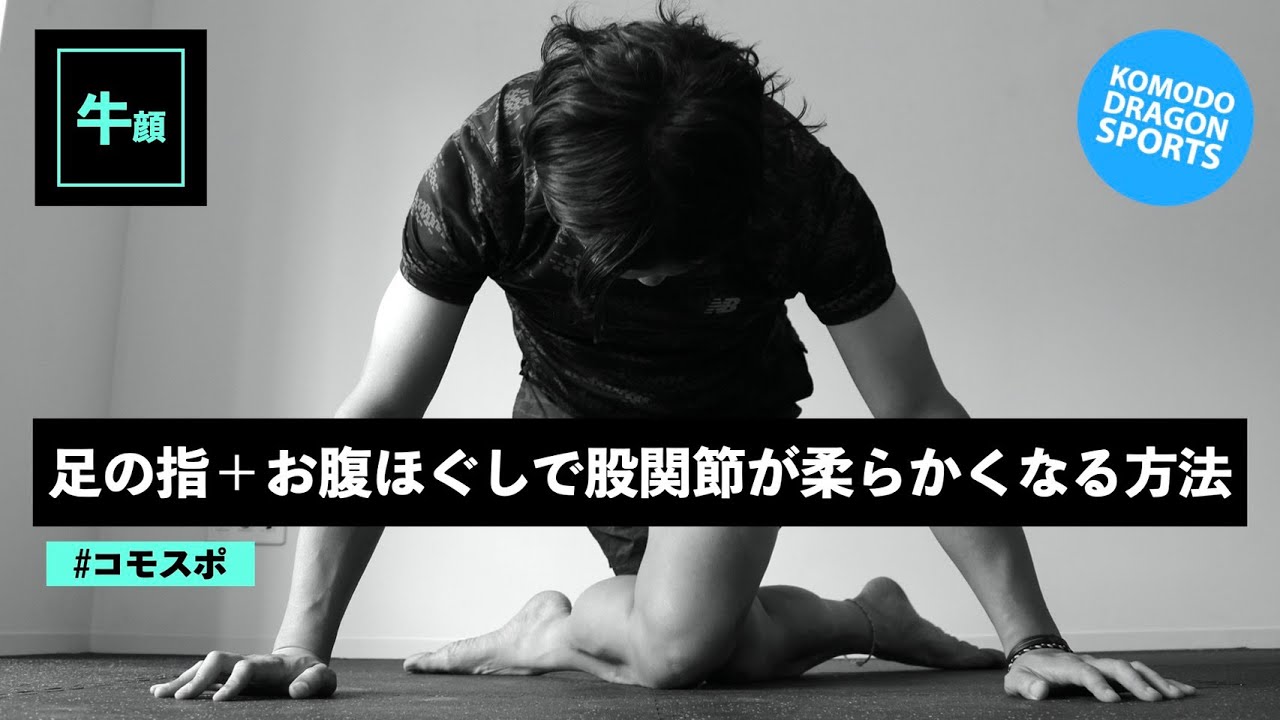 【身体が硬い人のための】股関節・お尻・お腹ストレッチ