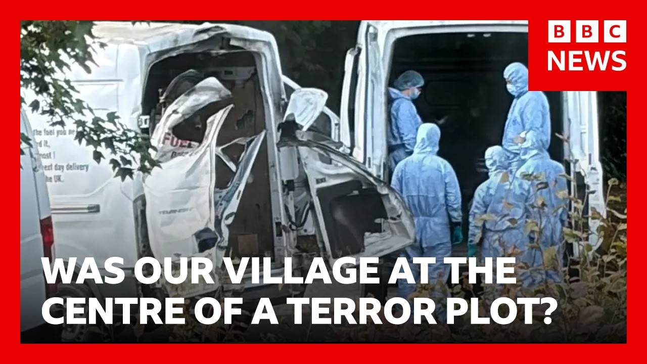 The quiet English village at the centre of a terror alert | BBC News