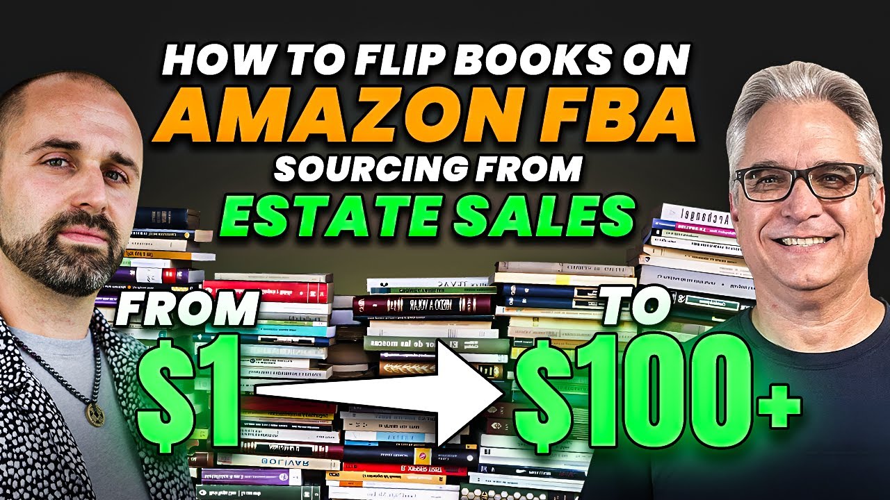 How to Flip $1 Books Into $100+ on Amazon FBA Sourcing From Estate Sales