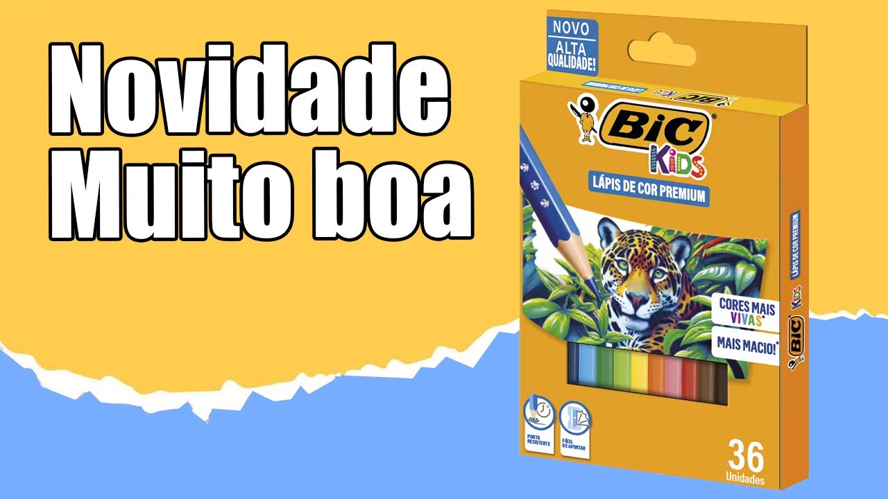 Lápis de cor Premium Bic kids