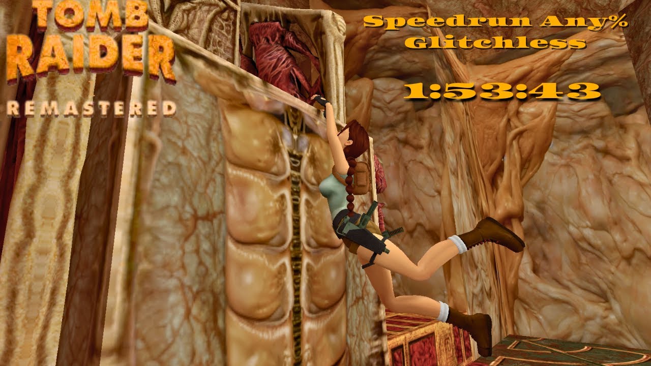 PB 1:53:43 | Tomb Raider I Remastered Speedrun Any% Glitchless