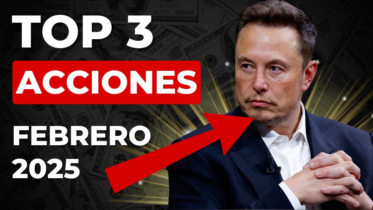 3 MEJORES ACCIONES para INVERTIR en FEBRERO 2026 | Qué Acciones Comprar Ahora