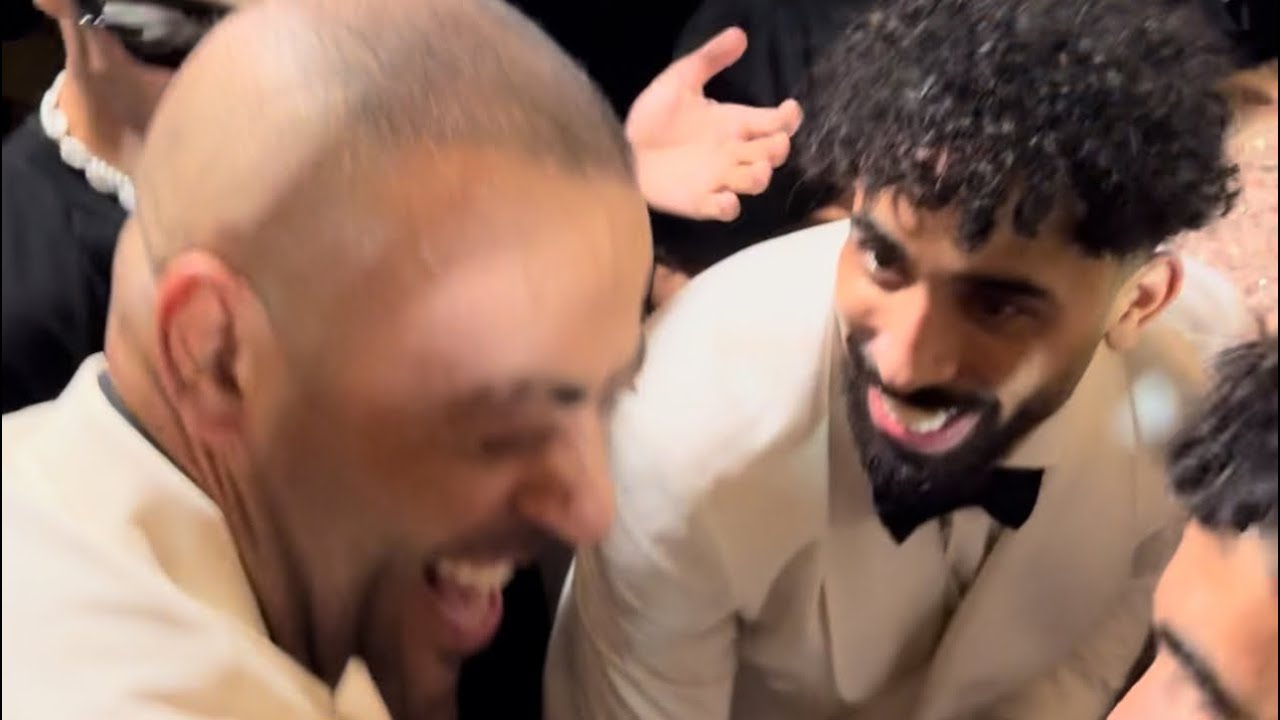 لأول مرة #تامر_عاشور يرقص ع المهرجانات فى زفاف #مروان_عطية