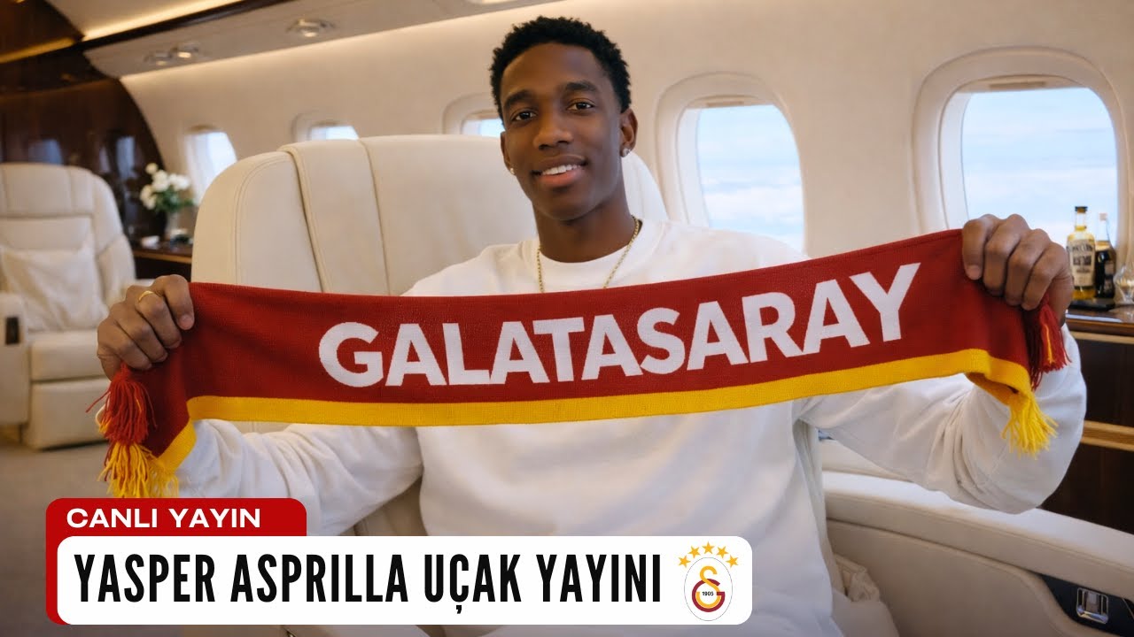 Yaser Asprilla Uçak Takip Yayını | Transfer Gündemi