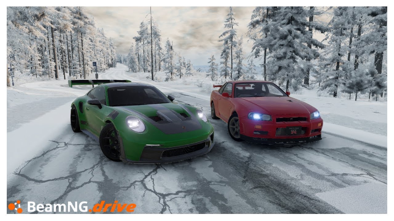 New Rides On Christmas Morning in BeamNG!