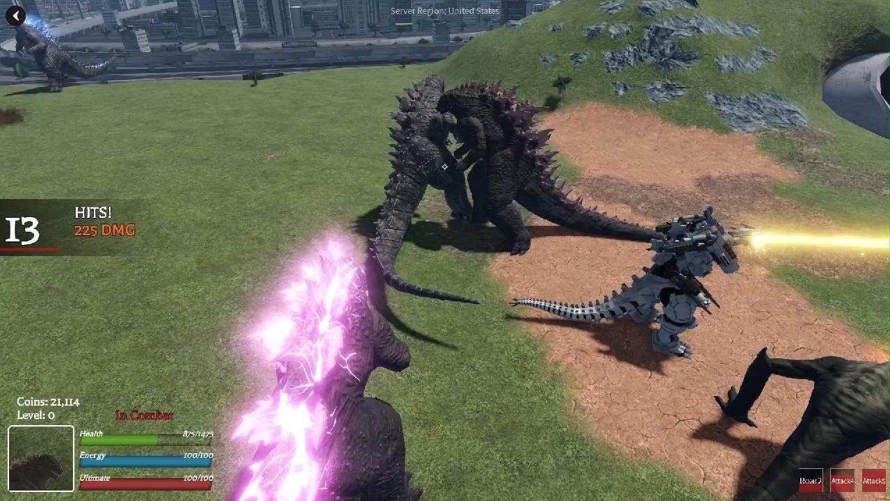 Kaiju Multiverse Evolved Godzilla gameplay
