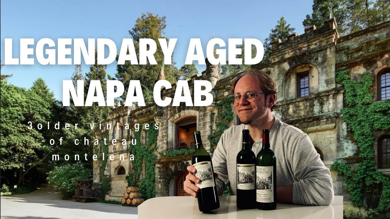 How does Chateau Montelena age?- tasting through 3 older vintages 