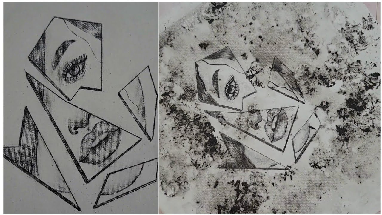 Transforming your basic drawing to an abstract painting