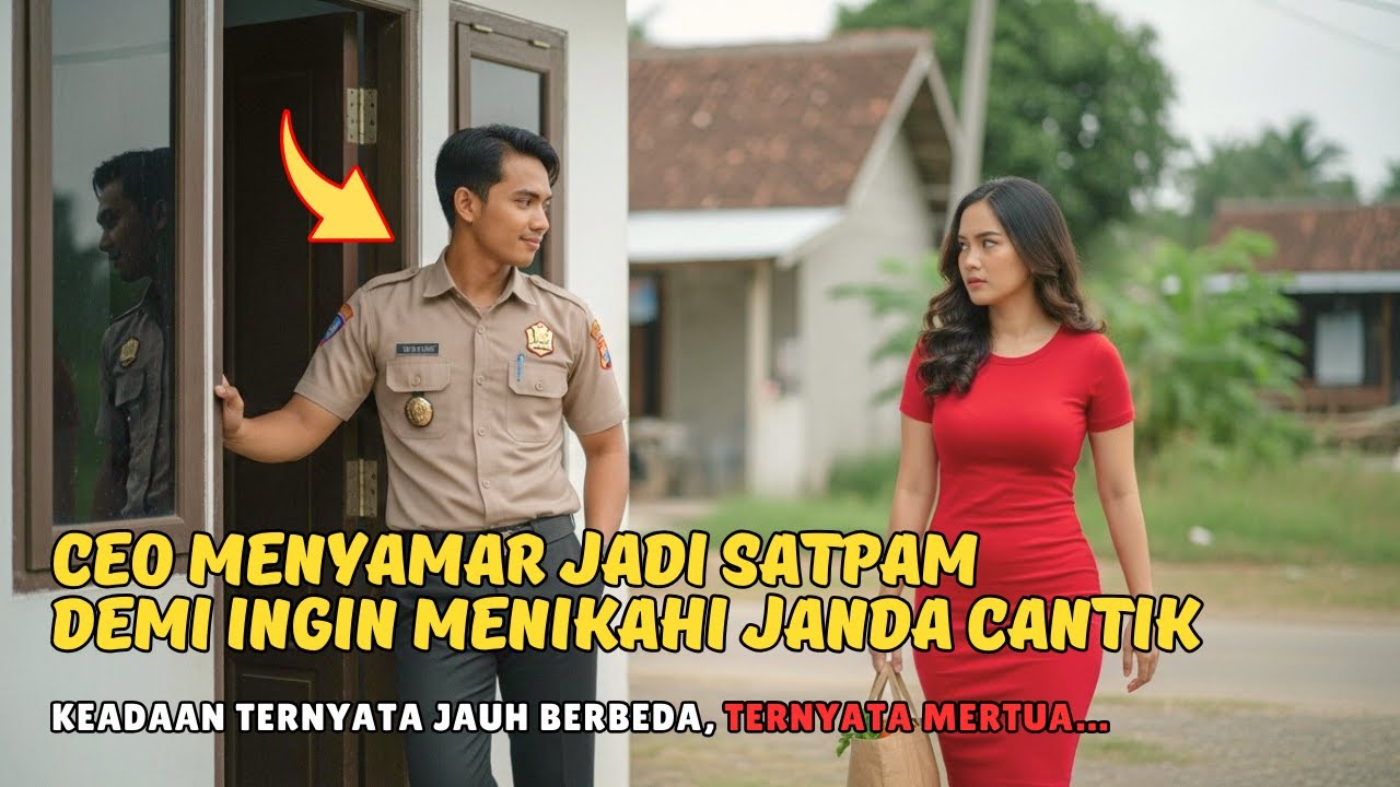 CEO MENYAMAR JADI SATPAM DEMI MENIKAHI JANDA CANTIK‼️KEADAAN TERNYATA BERBEDA, TERNYATA MERTUA…