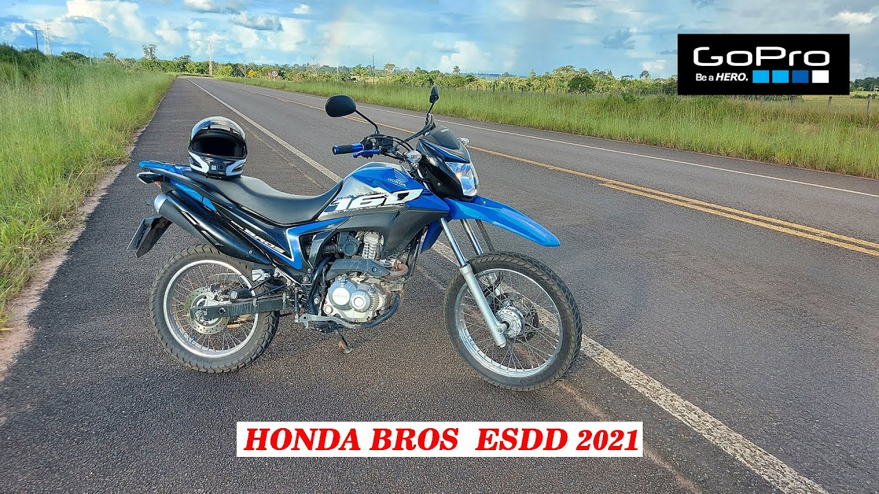 TESTE HONDA BROS 160 AZUL 2021