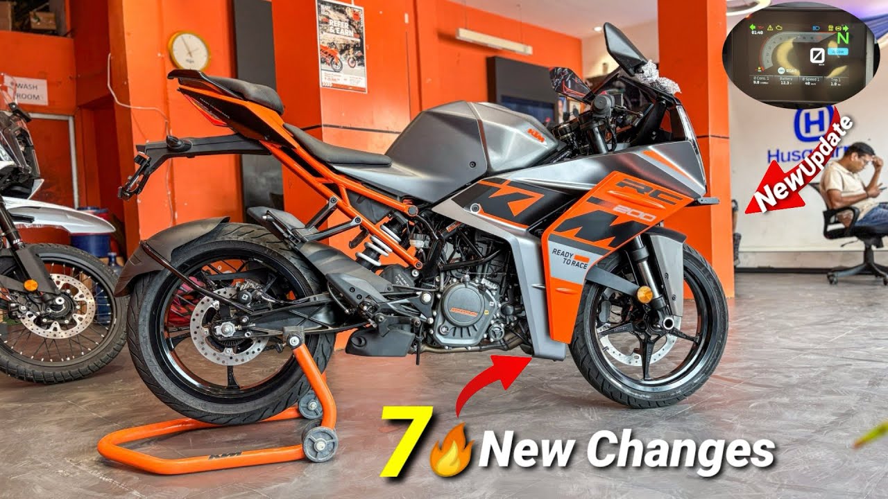 Updated KTM RC200 : 7 New Features | 2025 KTM RC200 Detailed Walkaround Review & Price