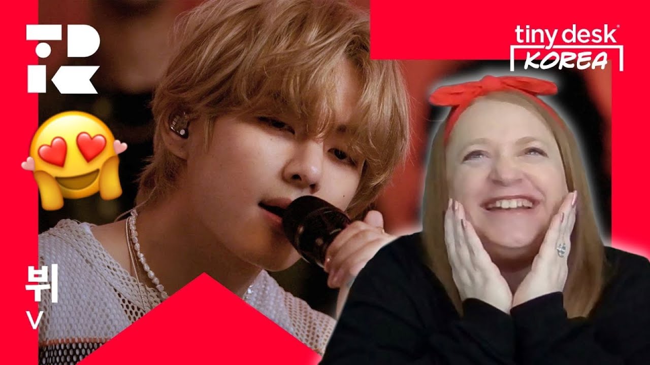V of BTS: Tiny Desk Korea | REACTION