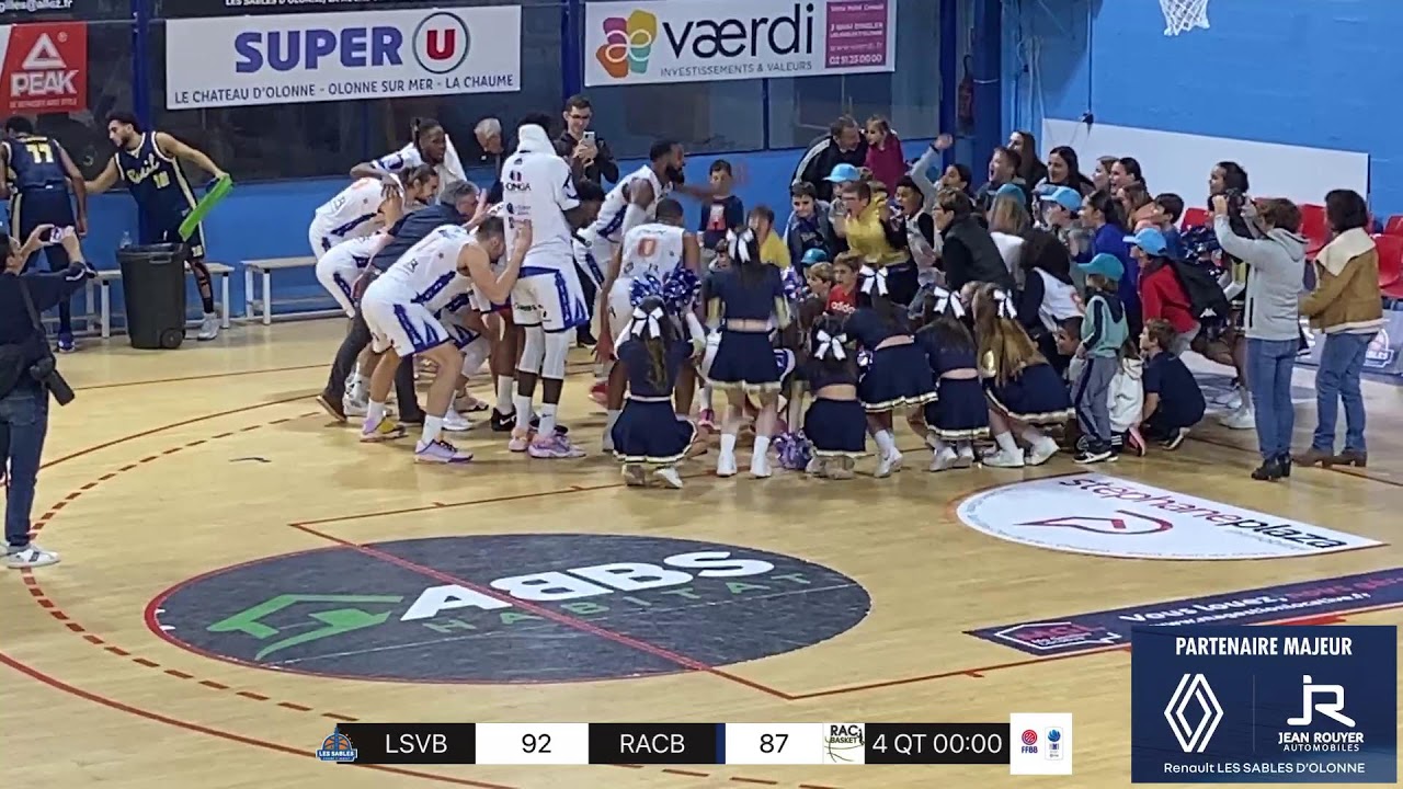 Championnat de France de Basket-ball - NM1  : Les Sables Vendée Basket - Rueil atletique club Baske