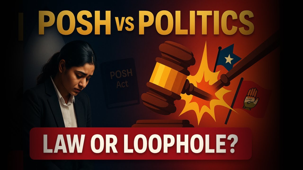 POSH Act & Politics: Why Supreme Court Said &lsquo;Not a Job' | Harassment of Women by Political Parties