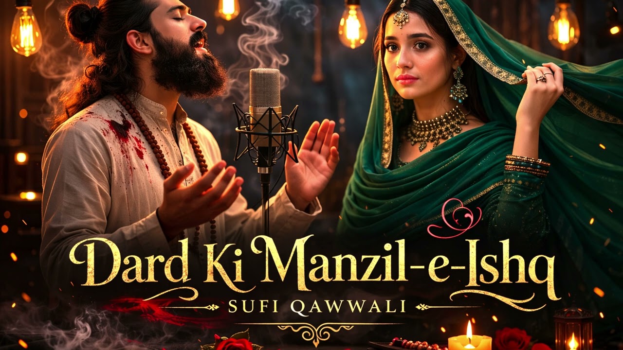Dard Ki Manzil e Ishq ll Heartbreaking Love Ghazal | Emotional Lyrical Ghazal sufi song Sufi Qawwali