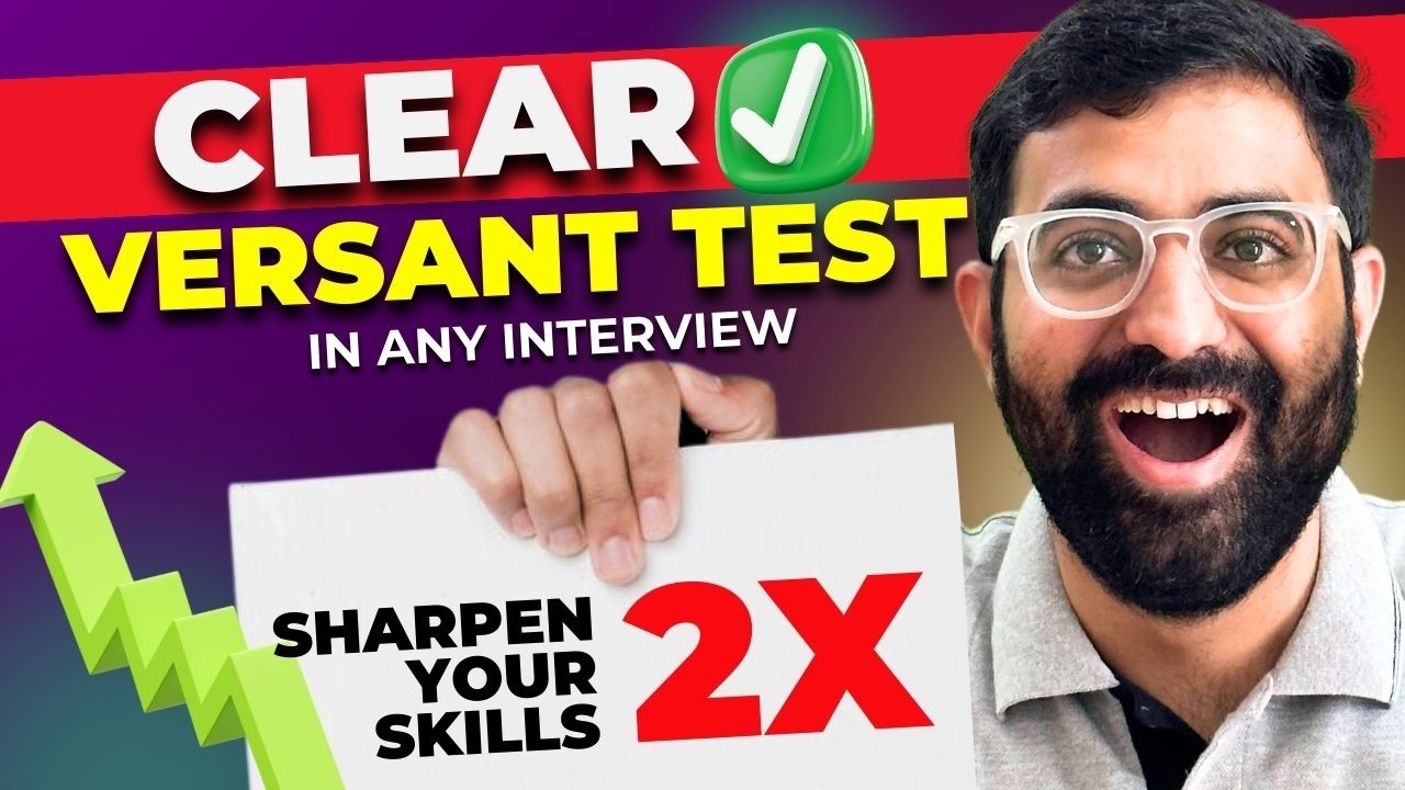 Versant Test Guidence & Practice Video! || Practice Versant Test Online (Free)