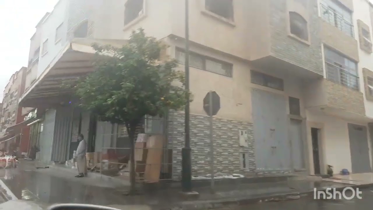 جمعة مباركة  أمطار الخير في أكادير 