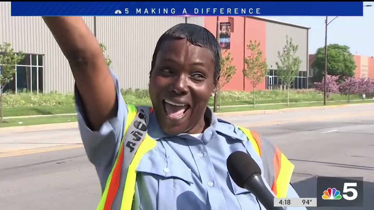 Meet the Dancing Crossing Guard Caught on Camera in Uplifting Video | NBC Chicago