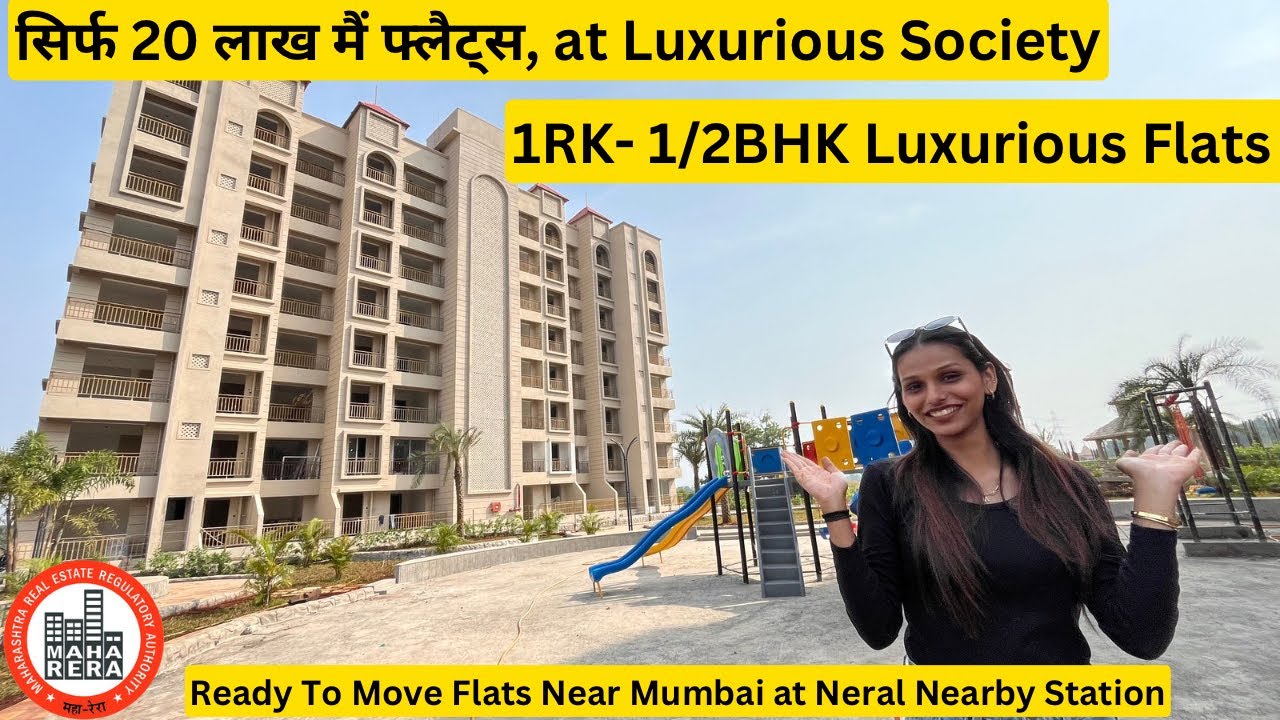 1Bhk Flat Ready To Move with 50+ Amenities | Rera Project | Near Mumbai Property At Affordable Price