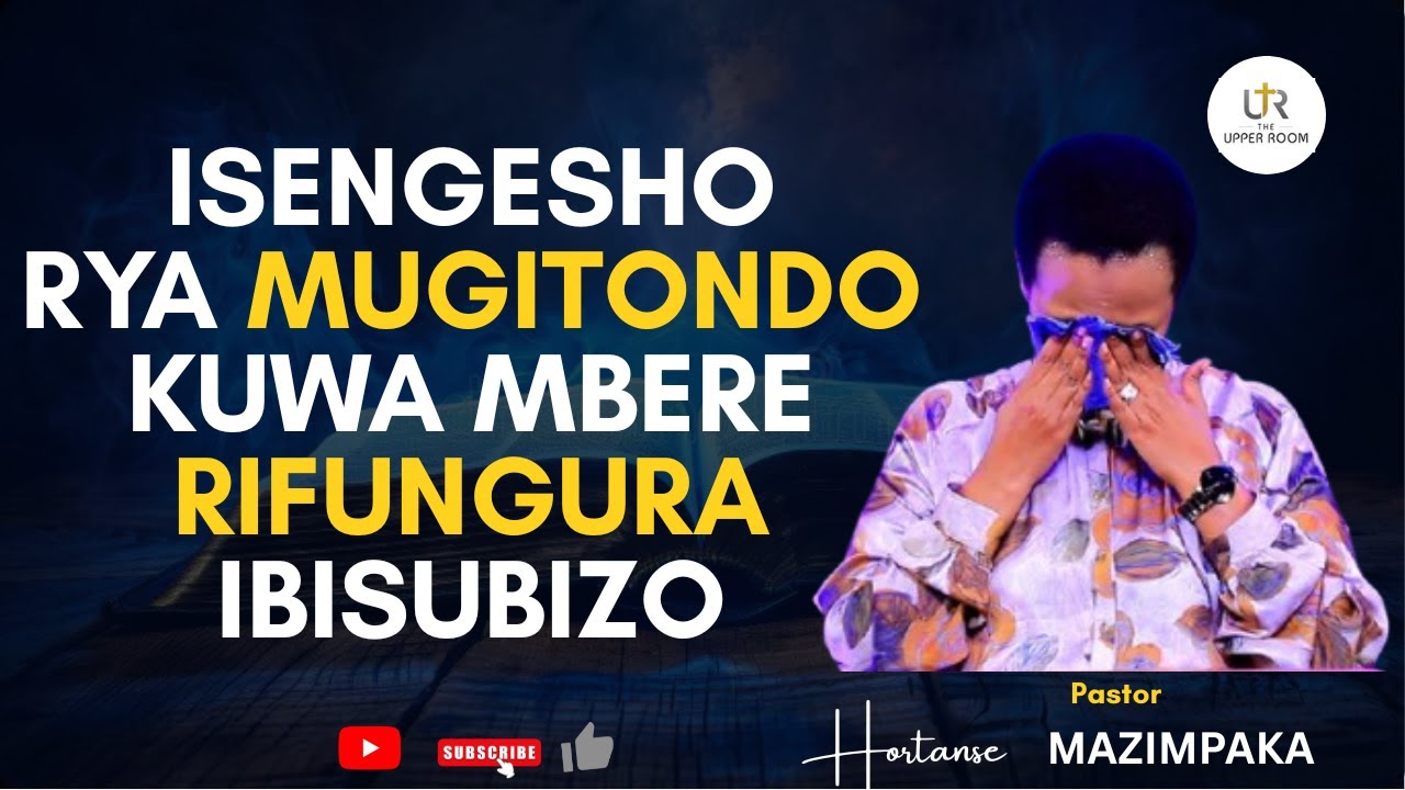 SAA CYENDA BYUKA USENGERE UMUGISHA WAWE DORE IMANA IGUTEGEYE AMATWI🙏Pastor Hortanse MAZIMPAKA