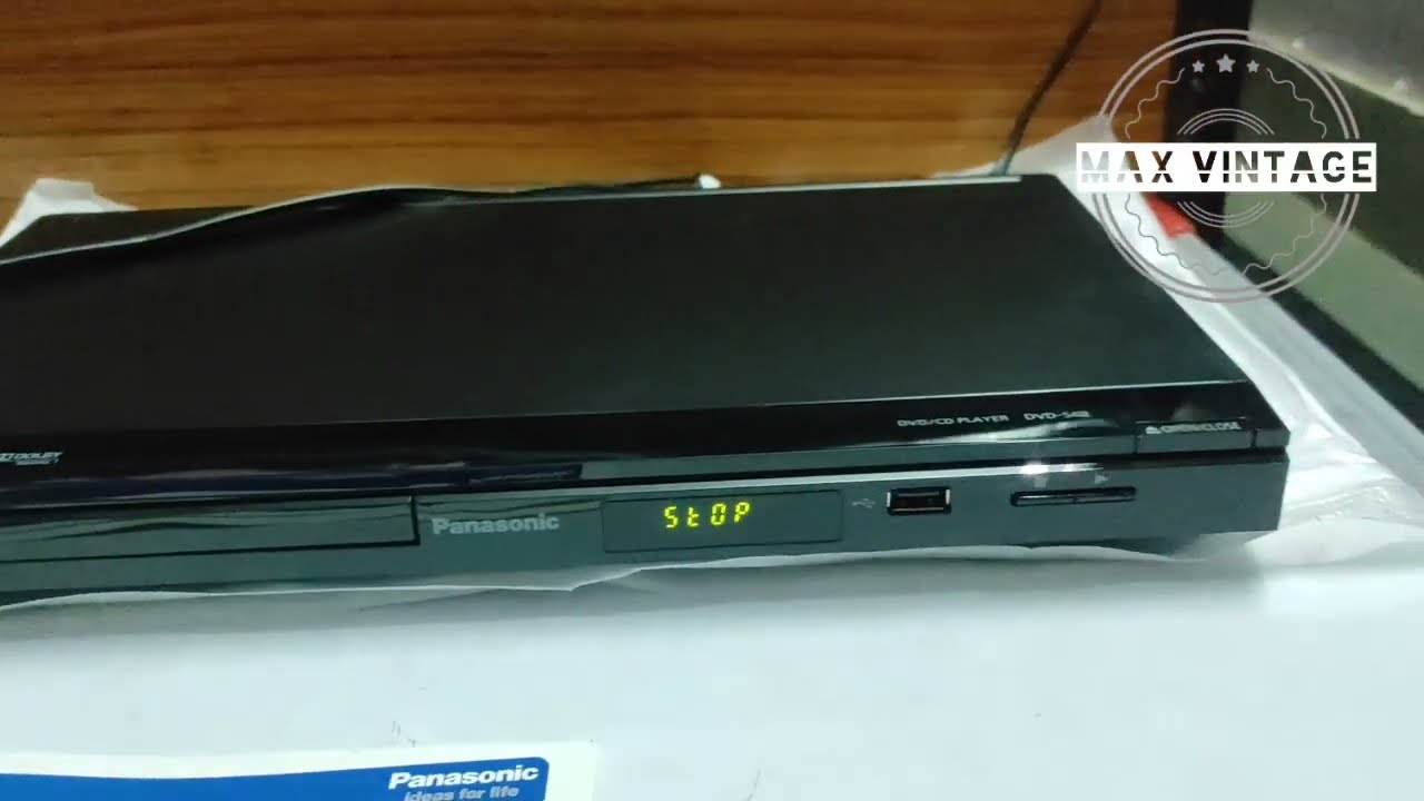 panasonic high quality dvd player overview,about in hindi,how to use and price(sold out)