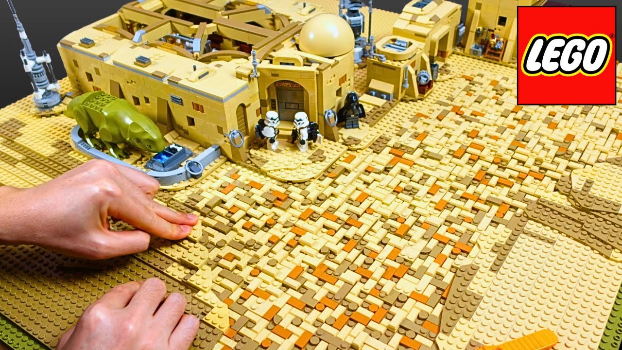 Building Terrain For My Lego Mos Eisley Cantina Diorama