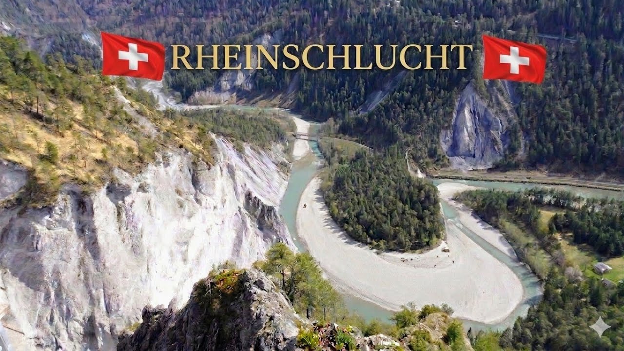 Schweiz Rheinschlucht 🇨🇭