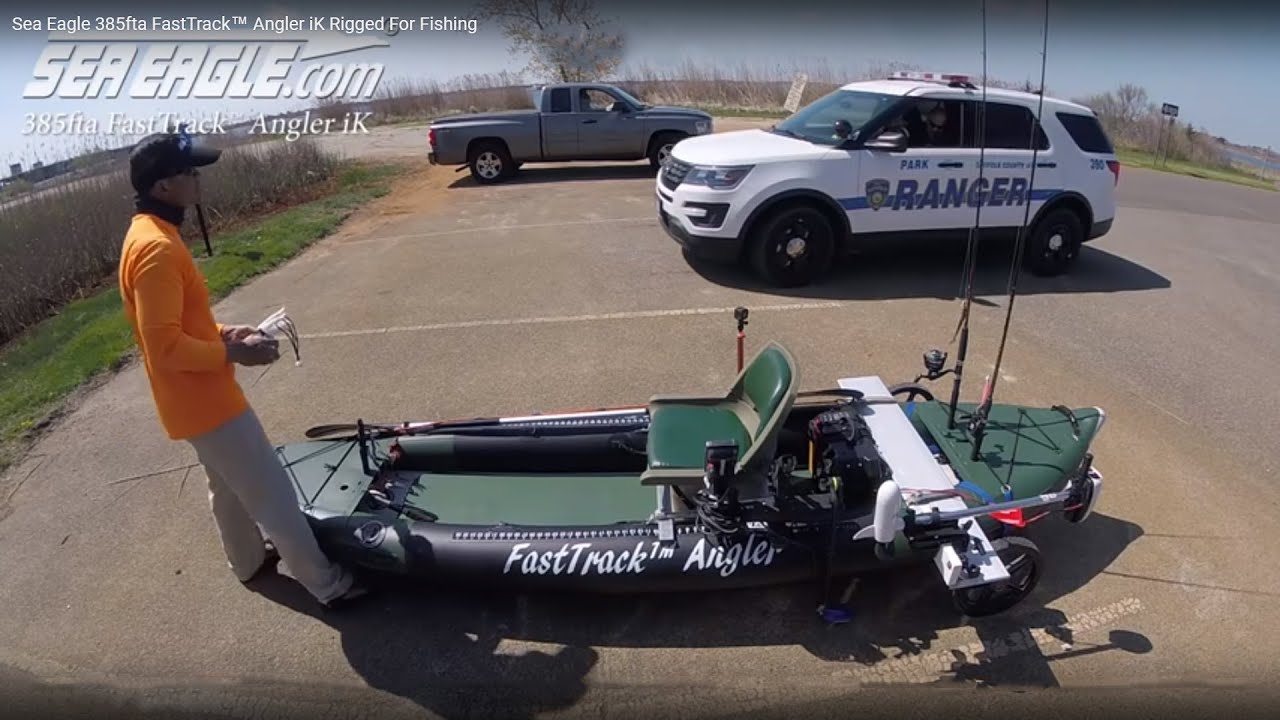 Sea Eagle 385fta FastTrack™ Angler iK Rigged For Fishing