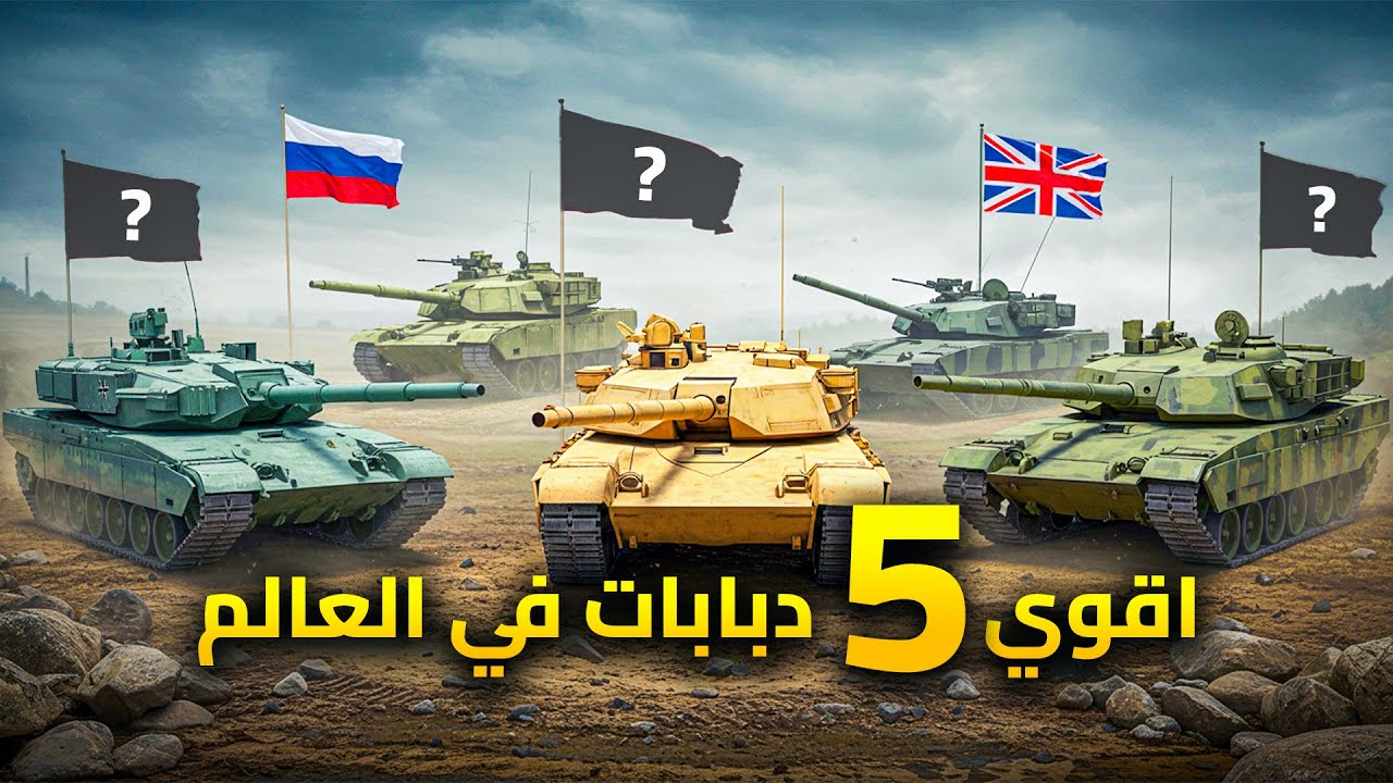 اقوى 5 الدبابات فى العالم 2025