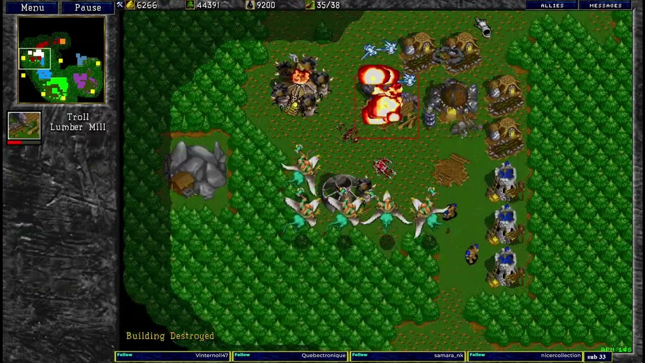Warcraft 2 Chop Chop Mini 4v4