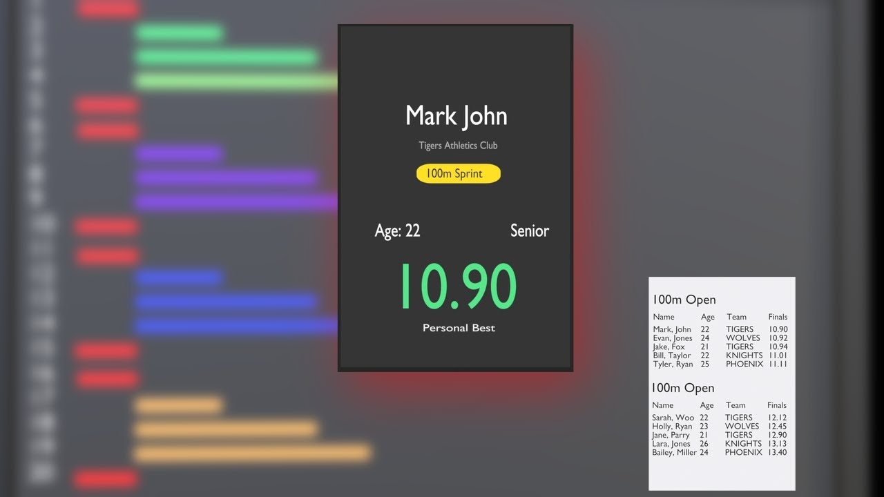 Build an Athlete Profile Card with HTML & CSS | Beginner Tutorial