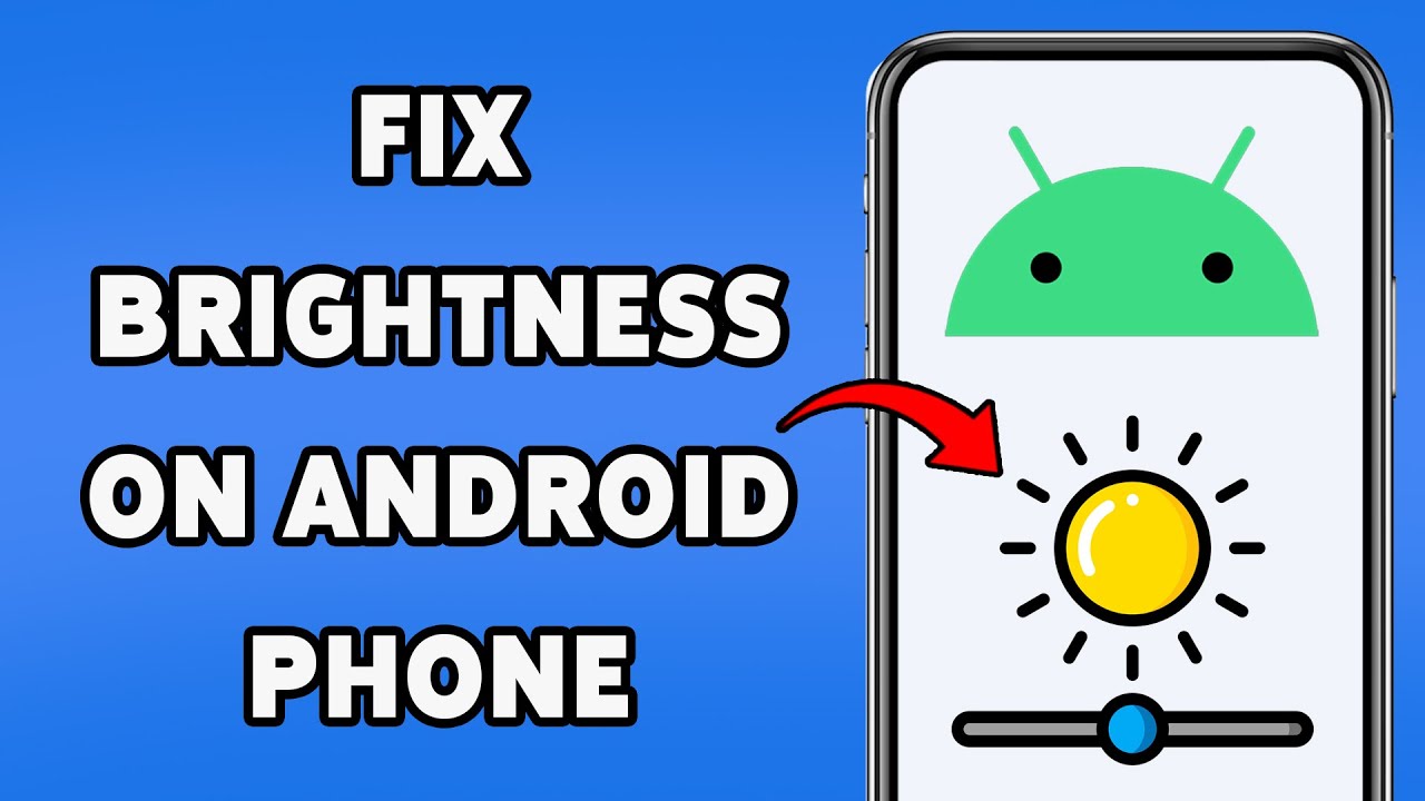 How To Fix Brightness On Android Phone 2025 | Adjust Screen Brightness Issues
