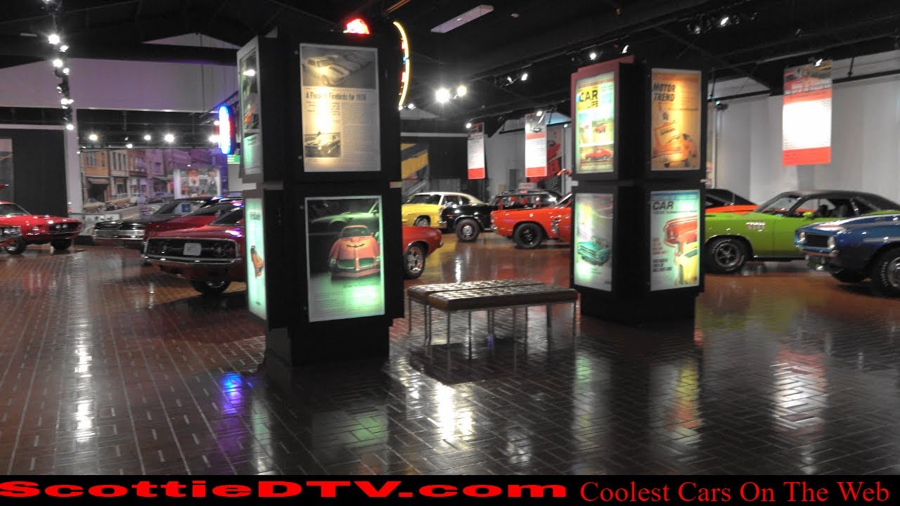 Gilmore Car Museum Hickory Corners MI  Muscle Car Exhibit