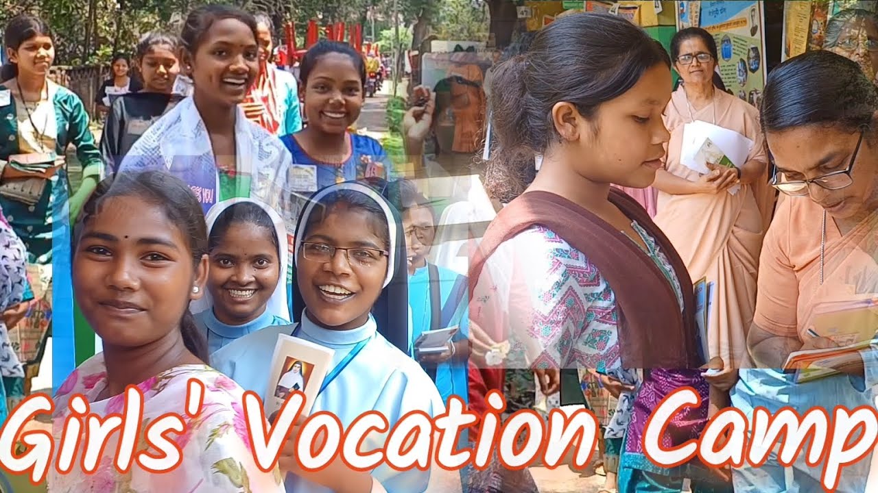 Girls' General Vocation Camp// @ Catholic Diocese of Rourkela # Kalunga// 3 to 6 April 2024