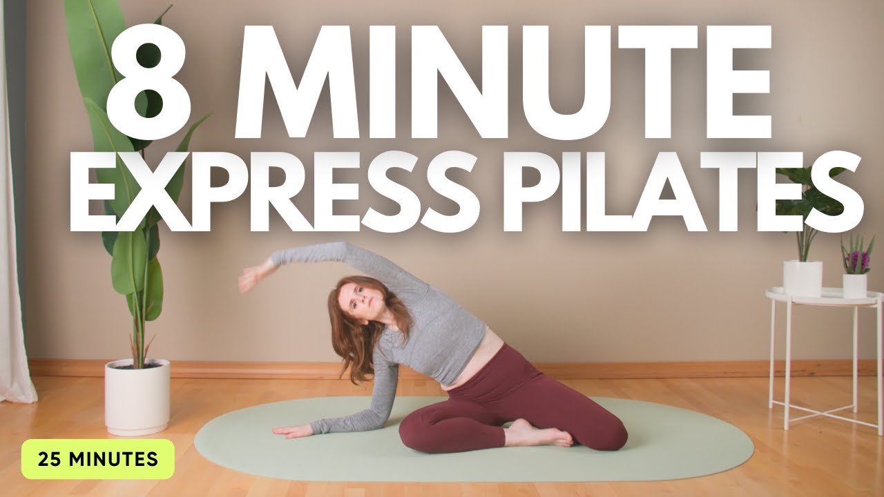 Beginner Pilates in 8 Minutes || Full-Body Strength, Incredible Results