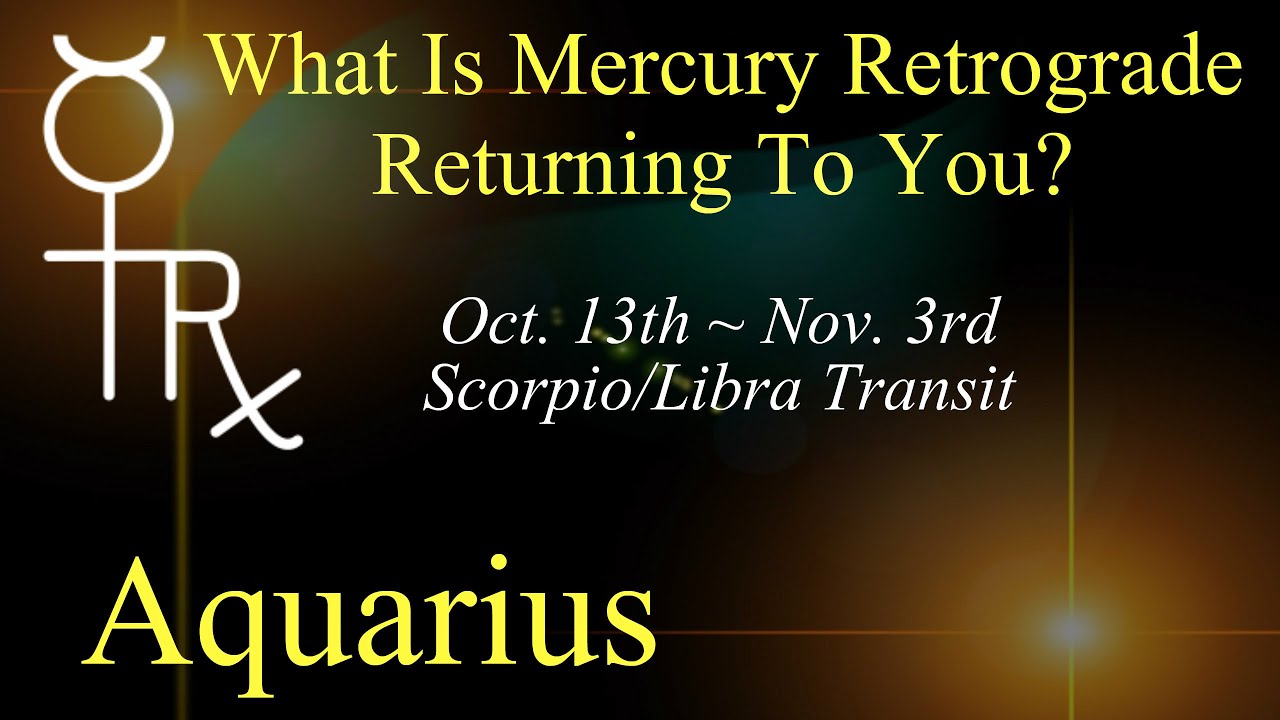 ♒️Aquarius ~ They Really Want To Reconcile With You! 🔮 Mercury Retrograde Reading
