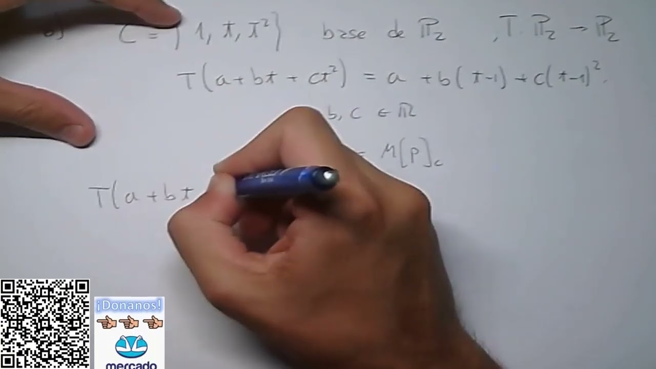 Transformaciones Lineales entre polinomios, un ejemplo