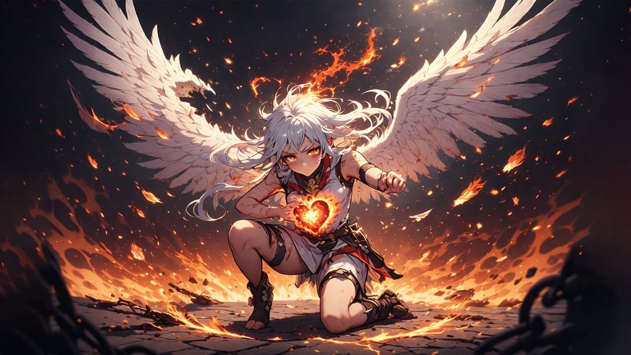 Broken Wings, Burning Heart | Original Anime-Inspired Song