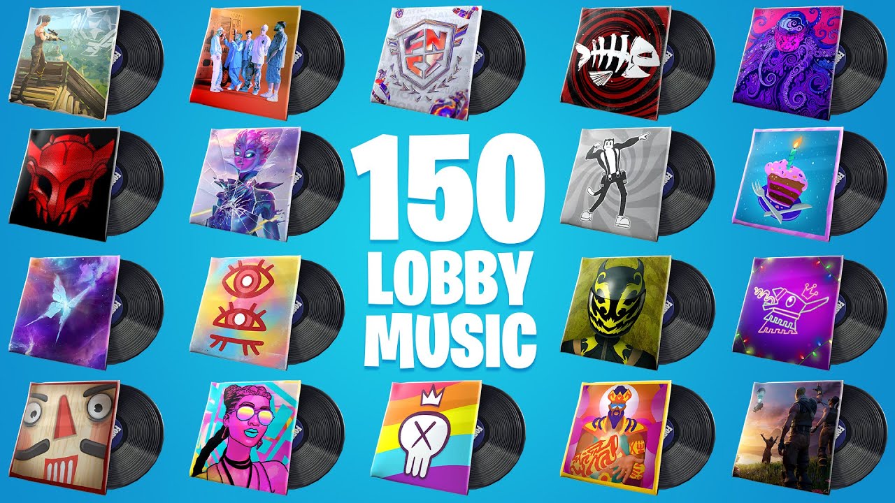 FORTNITE All Lobby Music  (All 150 Lobby Music)