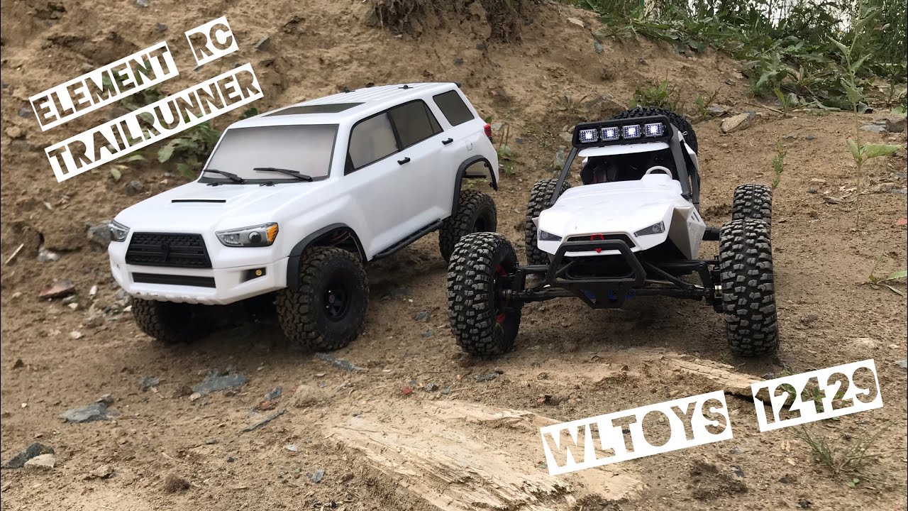 Wltoys 12429 vs Element RC Enduro Trailrunner - битва на бездорожье!? | 6000 руб. vs 30 000 руб.?