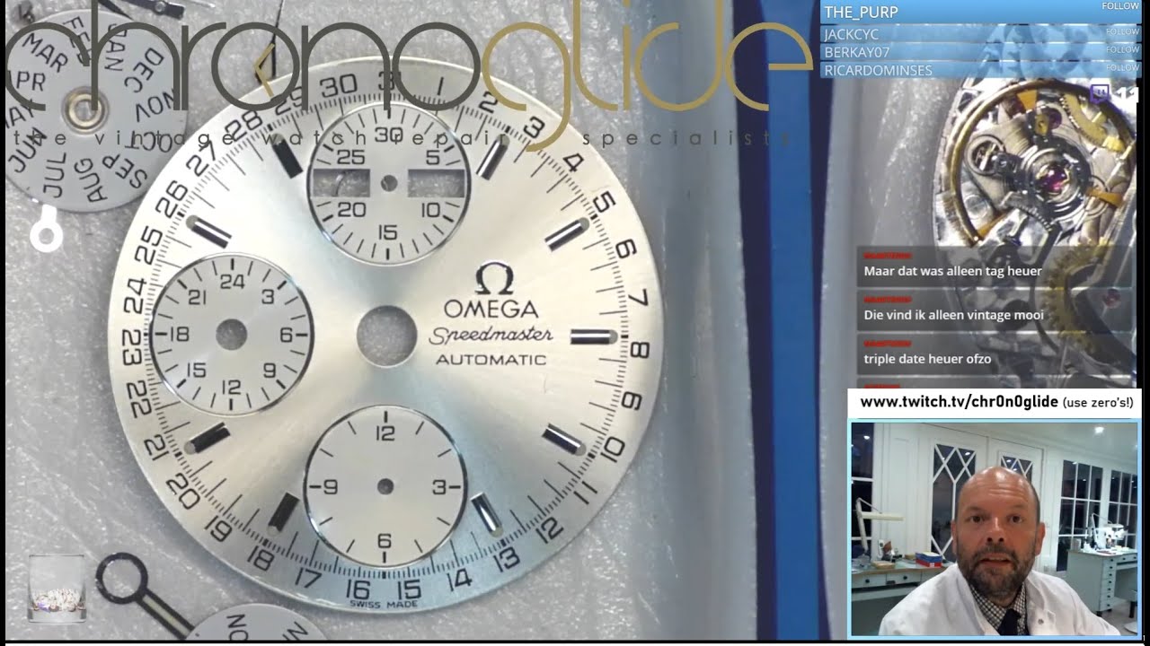 Ремонт Omega SpeedMaster — часть 2 из 2