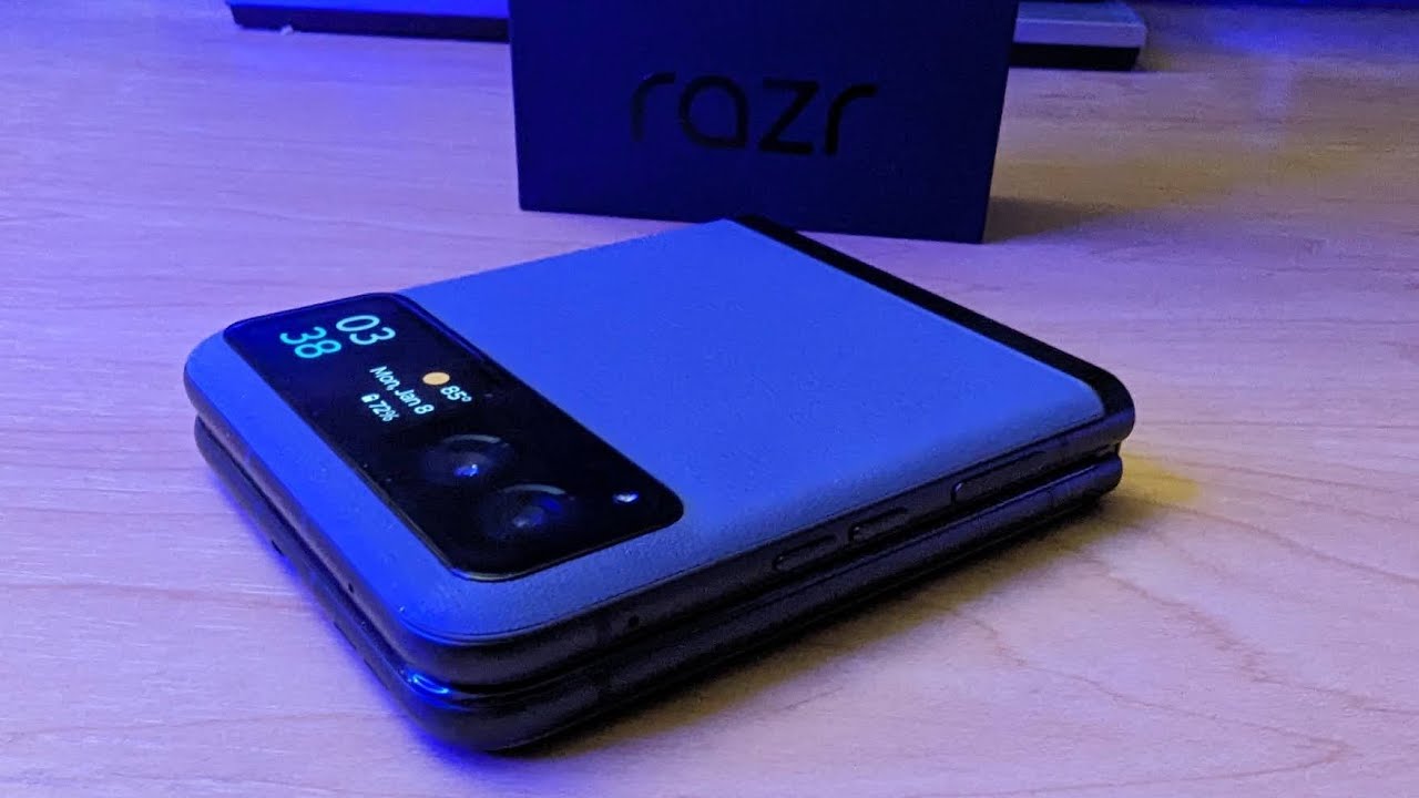 Motorola RAZR 40 (распаковка 2023 года)