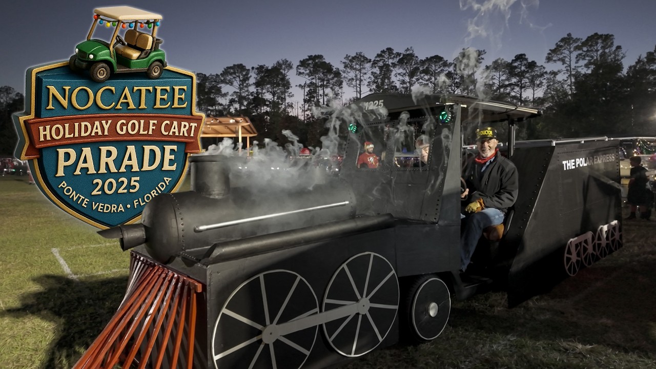Nocatee's Holiday Golf Cart Parade 2025!