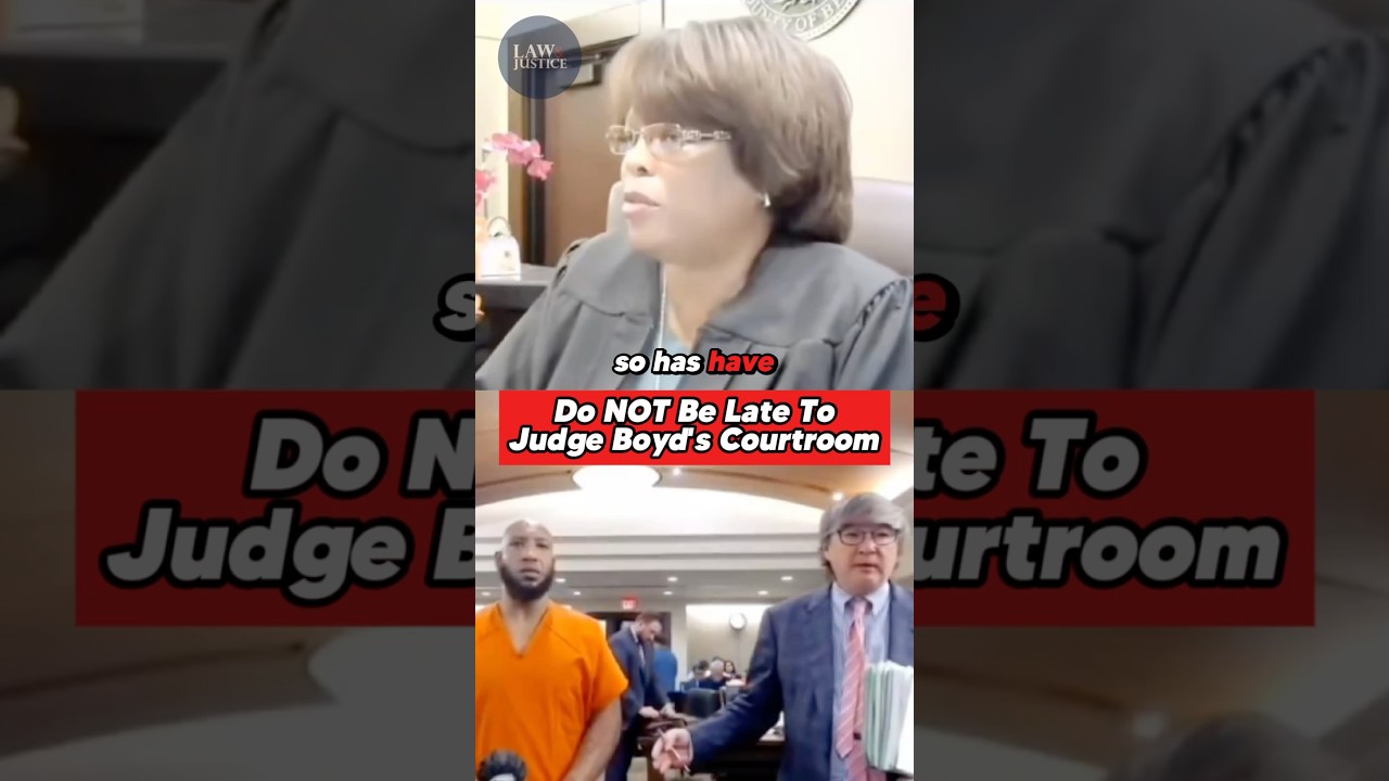 &ldquo;Can I speak for myself?!?&rdquo; -Judge Boyd abruptly ENDS conversation with rude defendant.