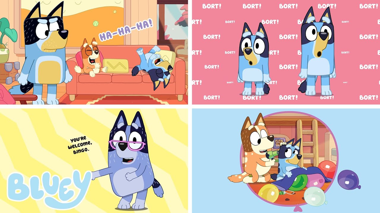 Bluey Book Reads: Series 1 📚 | 1 HOUR of Bedtime Stories Read by Celebs! | Bluey