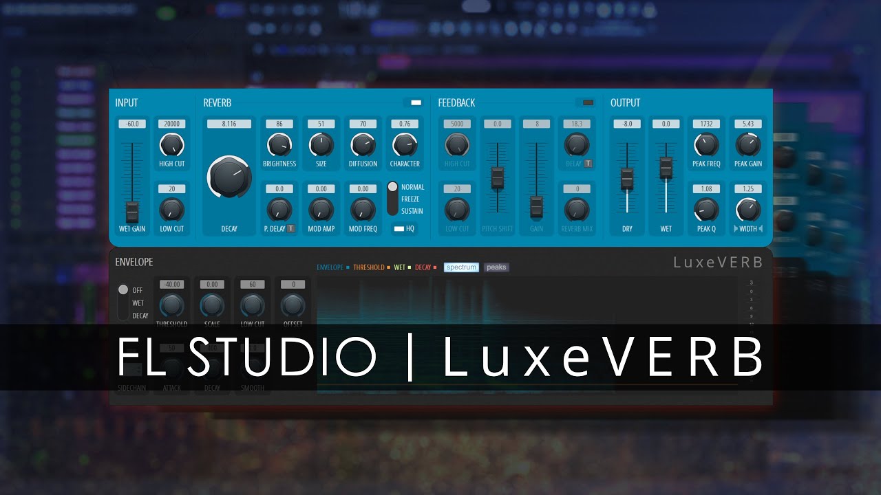 FL STUDIO | LuxeVERB