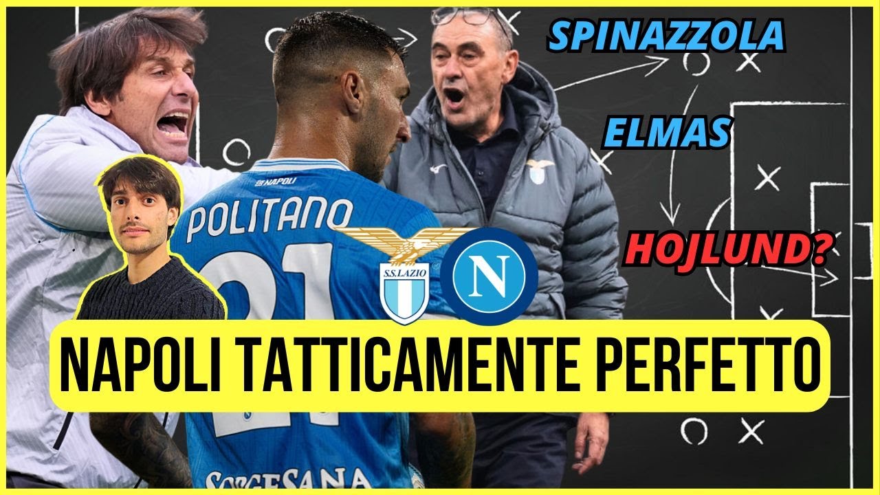 Ecco perch&eacute; CONTE &egrave; stato TATTICAMENTE FENOMENALE contro la LAZIO di SARRI | Con Lavagna Tattica