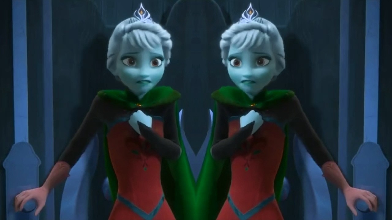 Frozen - Elsa Walks Away After Unleashing Her Ice Powers | Gamavision Csupo Effects