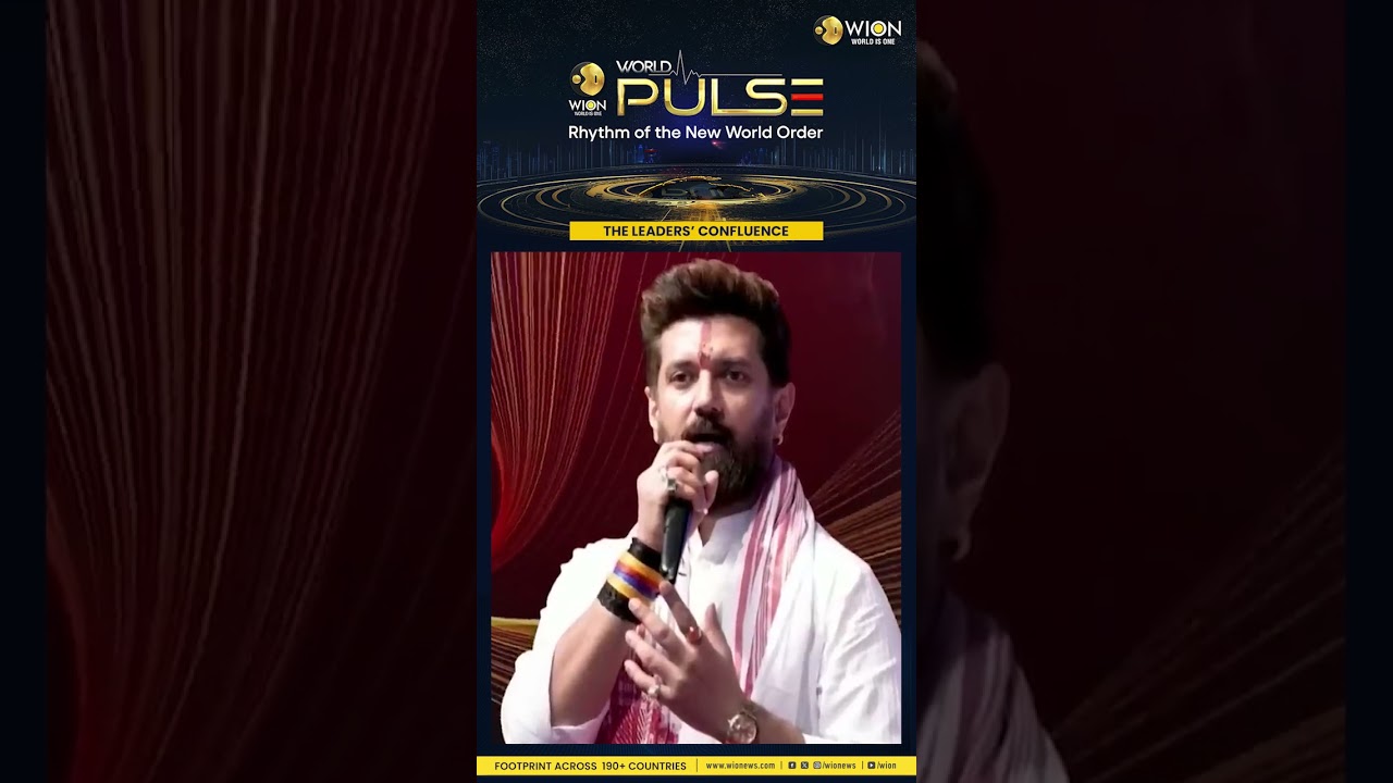 WION World Pulse | Chirag Paswan Receives WION Icon Award in Politics